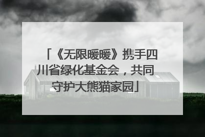 《无限暖暖》携手四川省绿化基金会，共同守护大熊猫家园