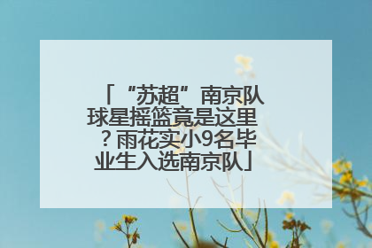 “苏超”南京队球星摇篮竟是这里？雨花实小9名毕业生入选南京队