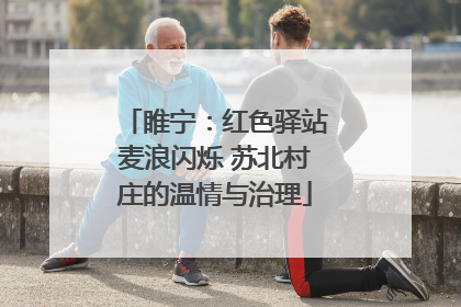 睢宁：红色驿站麦浪闪烁 苏北村庄的温情与治理