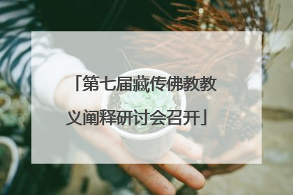 第七届藏传佛教教义阐释研讨会召开