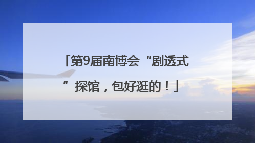 第9届南博会“剧透式”探馆，包好逛的！