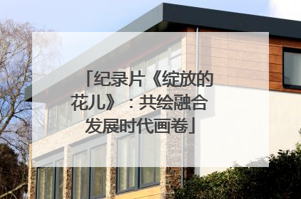 纪录片《绽放的花儿》：共绘融合发展时代画卷