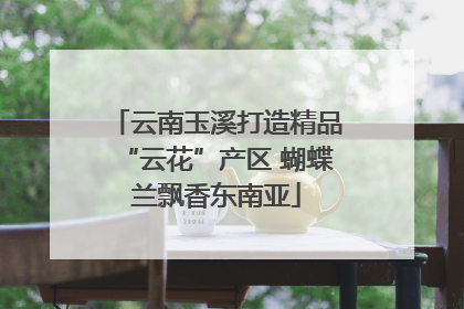 云南玉溪打造精品“云花”产区 蝴蝶兰飘香东南亚