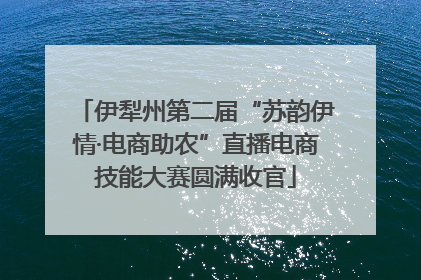伊犁州第二届“苏韵伊情·电商助农”直播电商技能大赛圆满收官