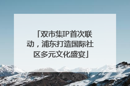 双市集IP首次联动，浦东打造国际社区多元文化盛宴