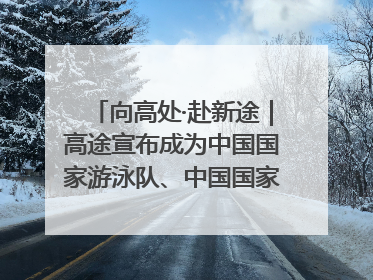 向高处·赴新途｜高途宣布成为中国国家游泳队、中国国家花样游泳队官方学习合作伙伴