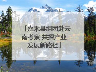 嘉禾县组团赴云南考察 共探产业发展新路径