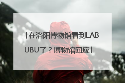 在洛阳博物馆看到LABUBU了？博物馆回应