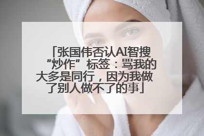 张国伟否认AI智搜“炒作”标签：骂我的大多是同行，因为我做了别人做不了的事