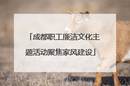 成都职工廉洁文化主题活动聚焦家风建设