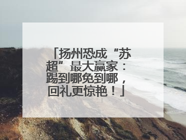 扬州恐成“苏超”最大赢家：踢到哪免到哪，回礼更惊艳！