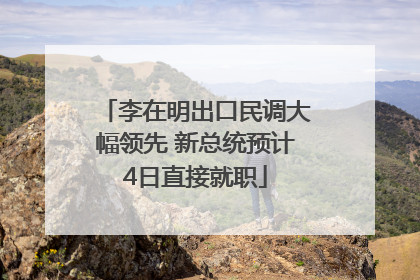 李在明出口民调大幅领先 新总统预计4日直接就职