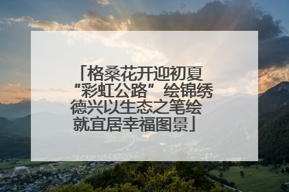 格桑花开迎初夏 “彩虹公路”绘锦绣 德兴以生态之笔绘就宜居幸福图景