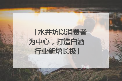 水井坊以消费者为中心，打造白酒行业新增长极