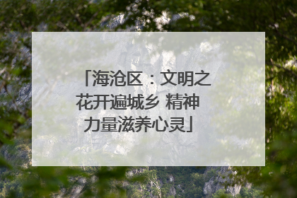 海沧区：文明之花开遍城乡 精神力量滋养心灵