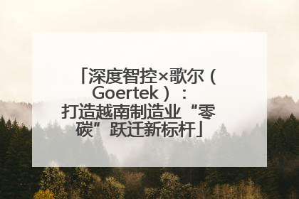 深度智控×歌尔（Goertek）：打造越南制造业“零碳”跃迁新标杆