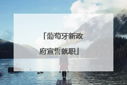葡萄牙新政府宣誓就职