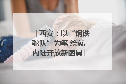 西安：以“钢铁驼队”为笔 绘就内陆开放新图景
