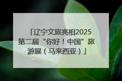 辽宁文旅亮相2025第二届“你好！中国”旅游展（马来西亚）