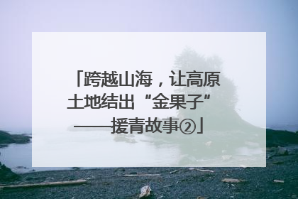 跨越山海，让高原土地结出“金果子”——援青故事②