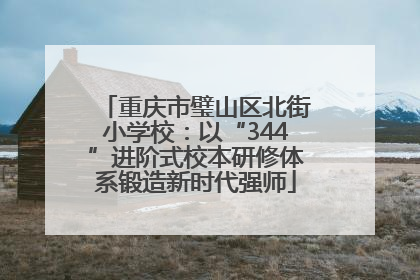 重庆市璧山区北街小学校：以“344”进阶式校本研修体系锻造新时代强师