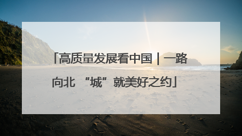 高质量发展看中国｜一路向北 “城”就美好之约