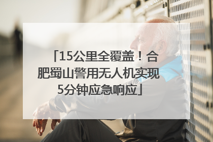 15公里全覆盖！合肥蜀山警用无人机实现5分钟应急响应