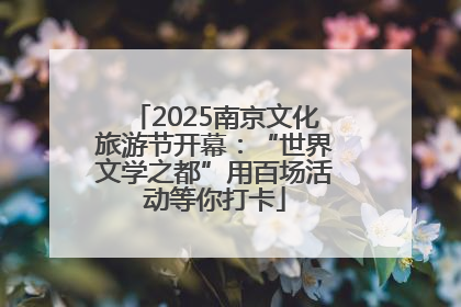 2025南京文化旅游节开幕：“世界文学之都”用百场活动等你打卡